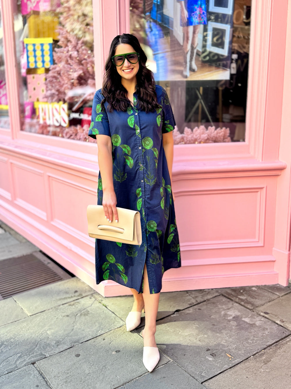 Meadow Muse Floral Midi Dress