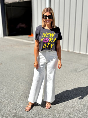New York City Crop Tee