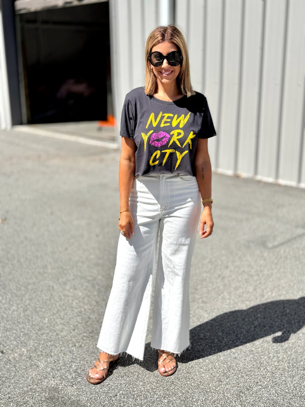 New York City Crop Tee