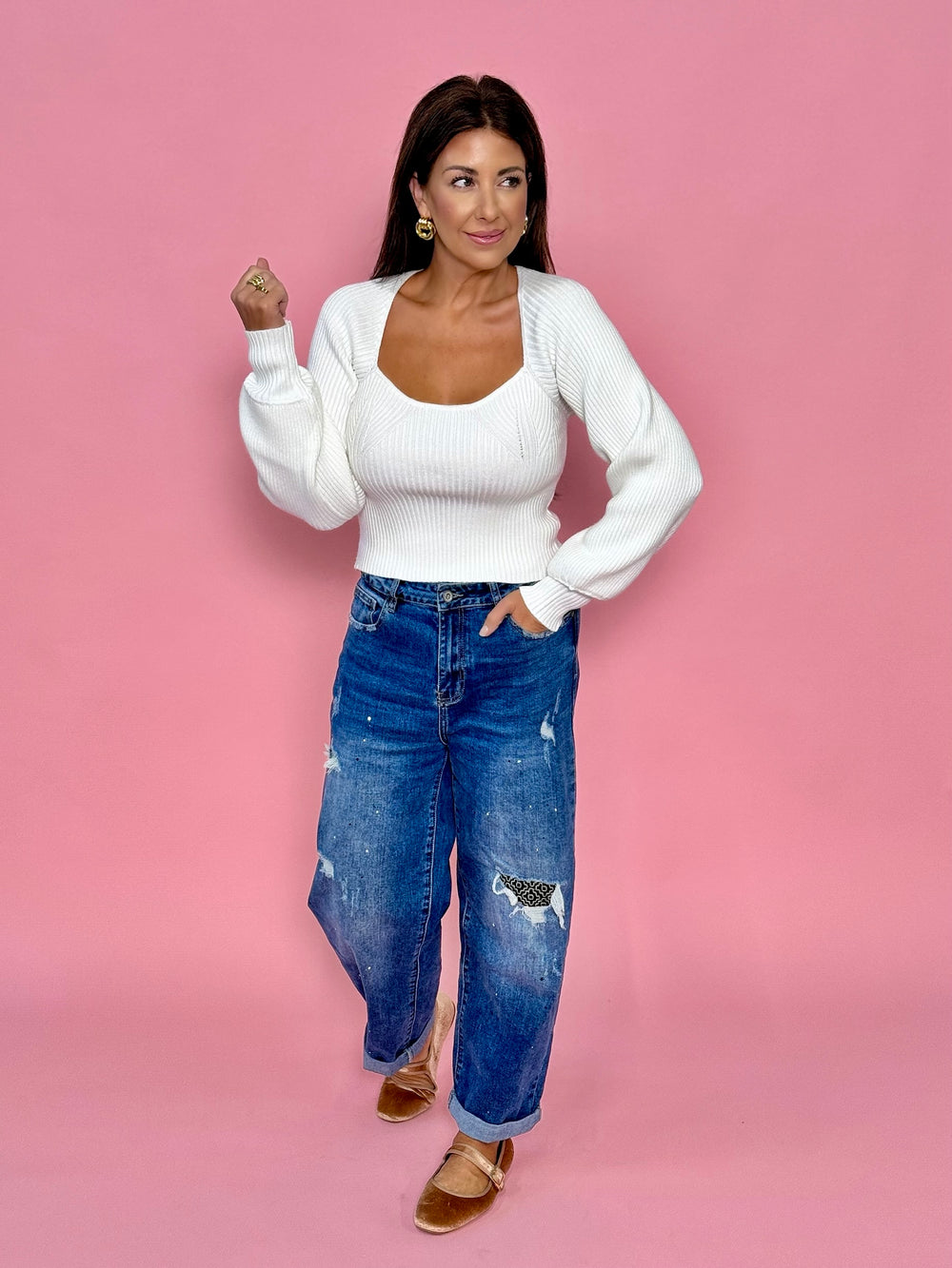 White Sweater