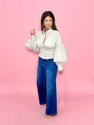 Paris Blouse - Stone