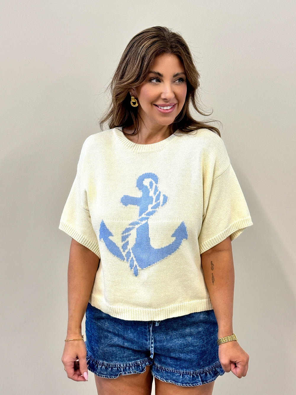 Butter Yellow Yachtie Top