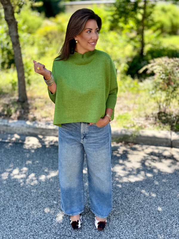 Aja Top - Winter Green