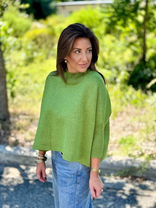 Aja Top - Winter Green