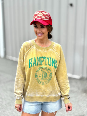 Hamptons Sail Varsity Pullover