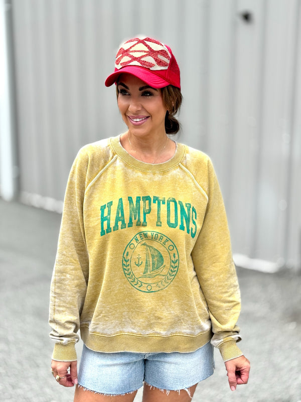 Hamptons Sail Varsity Pullover
