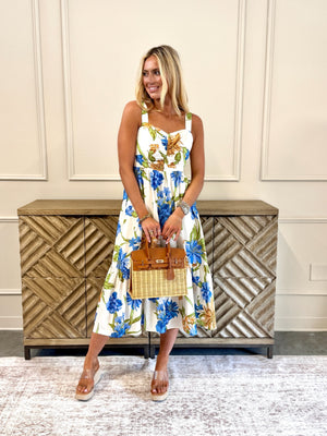 Tuscany Petal Midi Dress