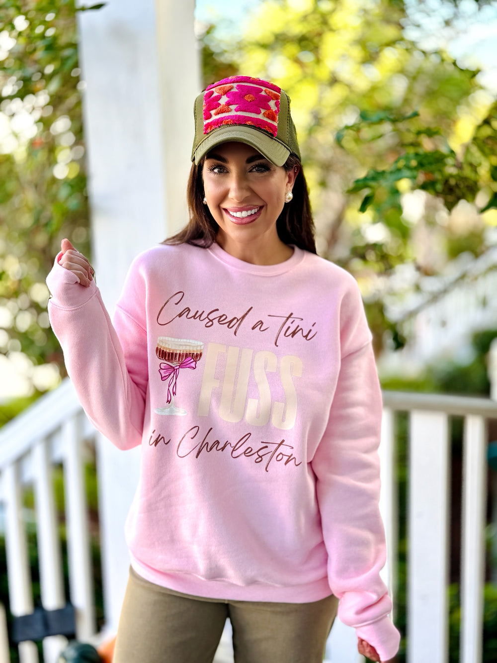 Tini FUSS Crewneck - Pink