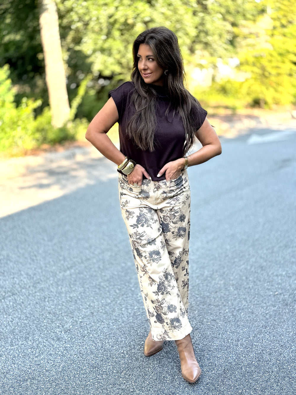 Floral Trouser