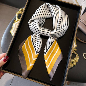 Pop of Yellow Scarf