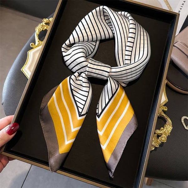 Pop of Yellow Scarf