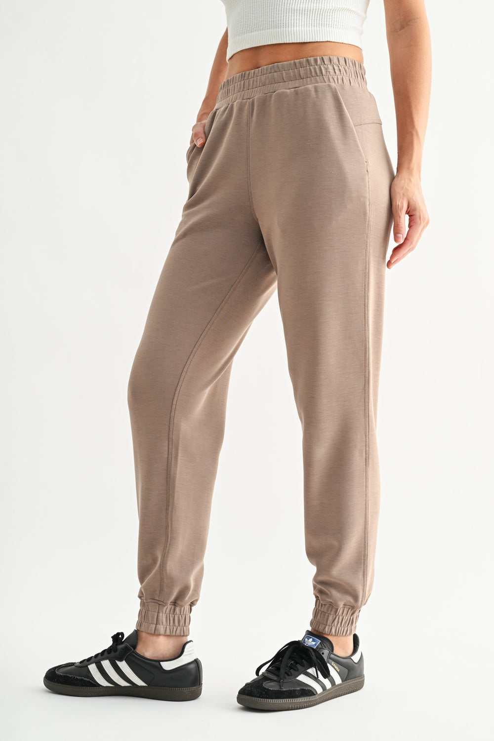 Elevated Jogger - Taupe