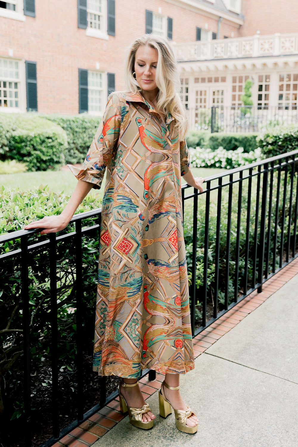 Winston© Shirt Dress Long Dress