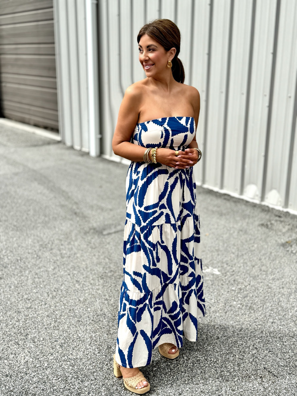 Strapless maxi dress, Strapless summer maxi dress, Strapless vacation maxi dress, Strapless spring maxi dress, Strapless spring break maxi dress