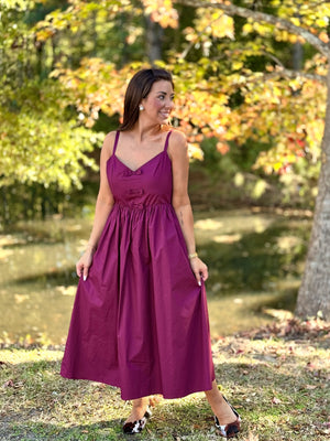 Berry Midi Dress