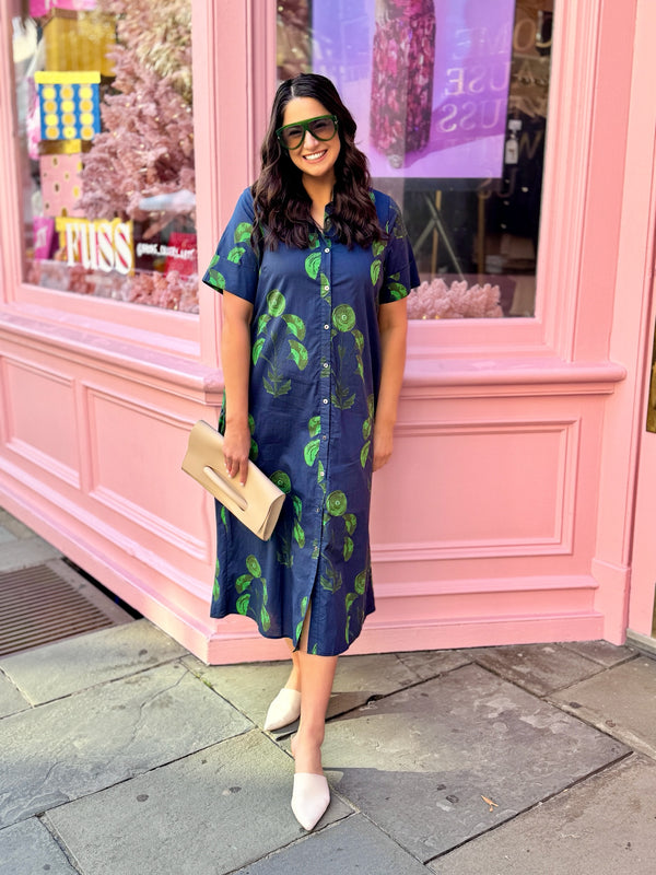 Meadow Muse Floral Midi Dress