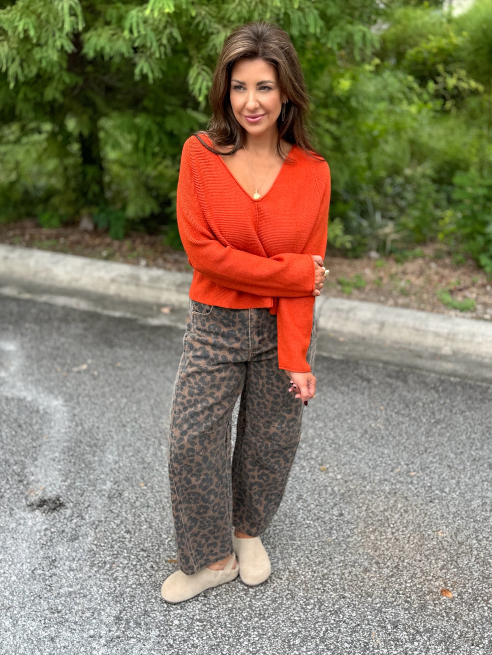 Leopard Pant