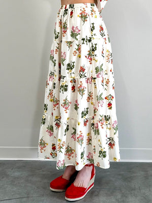 Wildflower Dune Maxi Skirt
