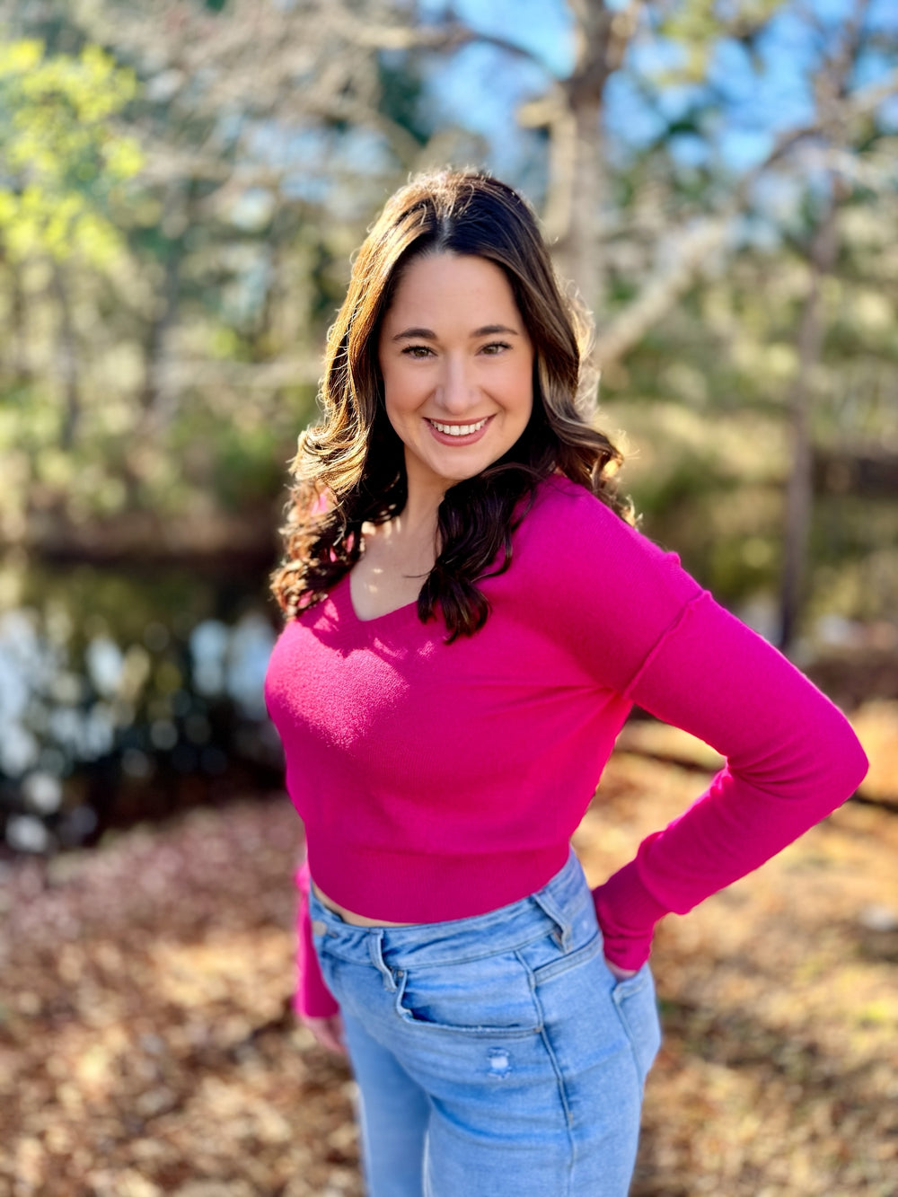 Magenta Mood Sweater