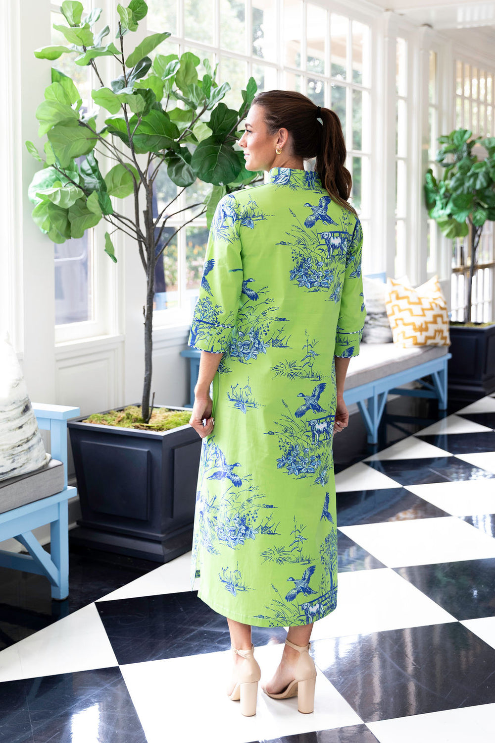 House of MBR, maxi dress, SEWE, fall dress, Field & Feather Bouvier Long