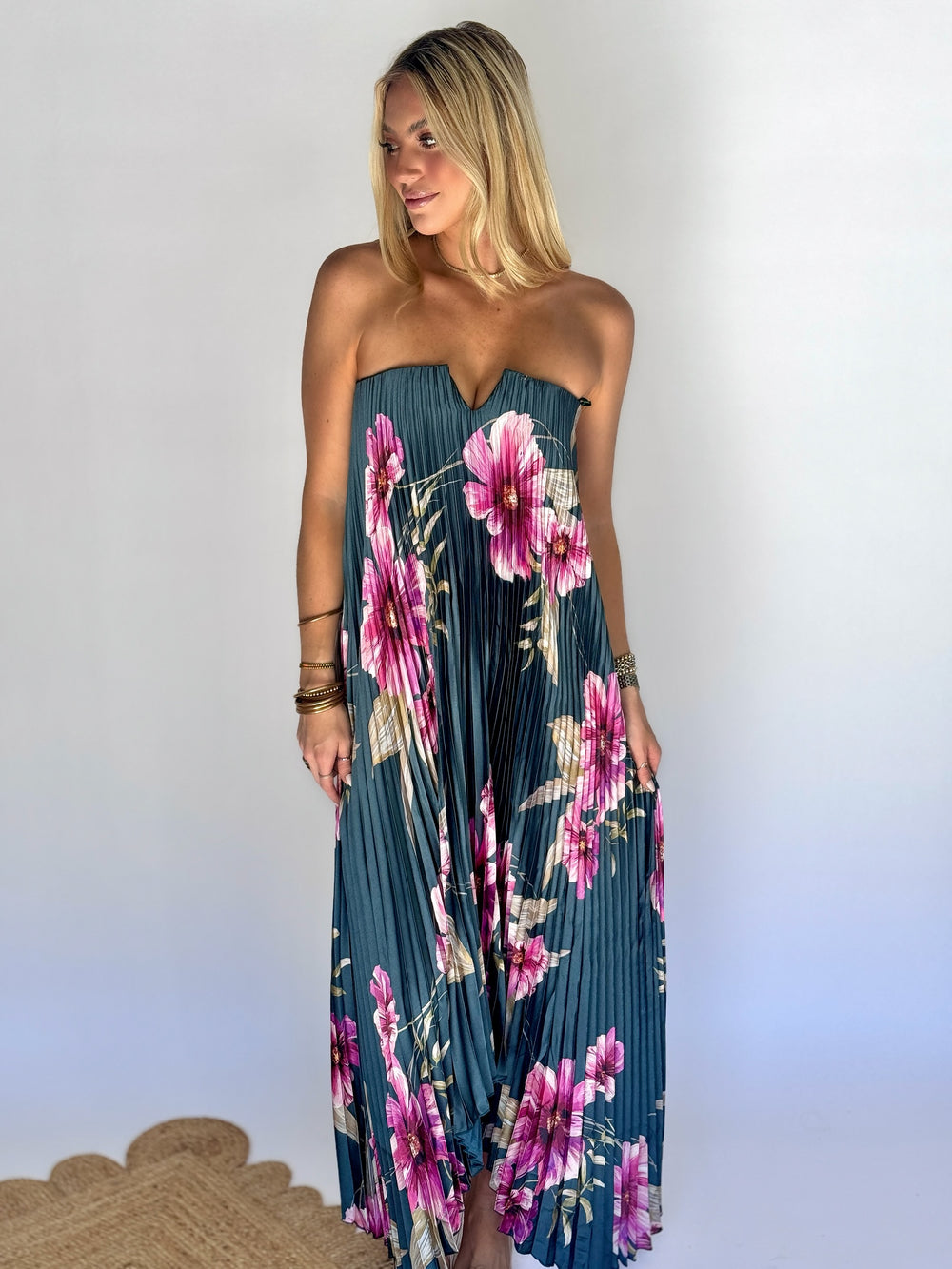 Dusk Floral Garden Dress