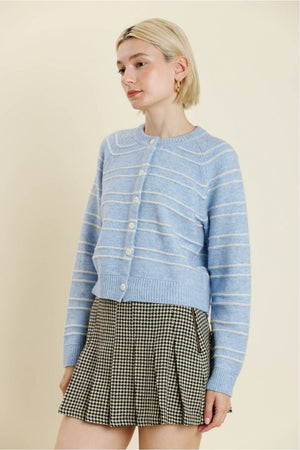 French Blue Cardigan