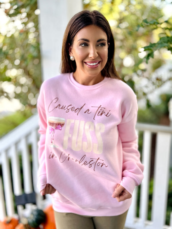 Tini FUSS Crewneck - Pink