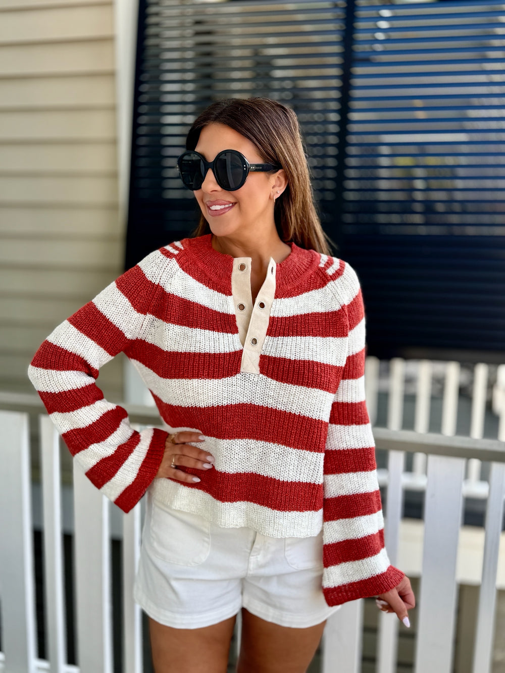 Seaside Stripe Top