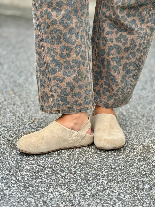 Otto Suede Slide - Ivory