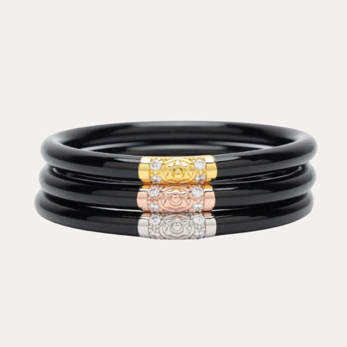 Black Three Kings All Weather Bangles® (AWB®) - Black