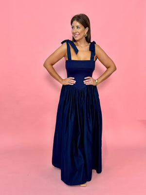 Sierra Navy Maxi Dress
