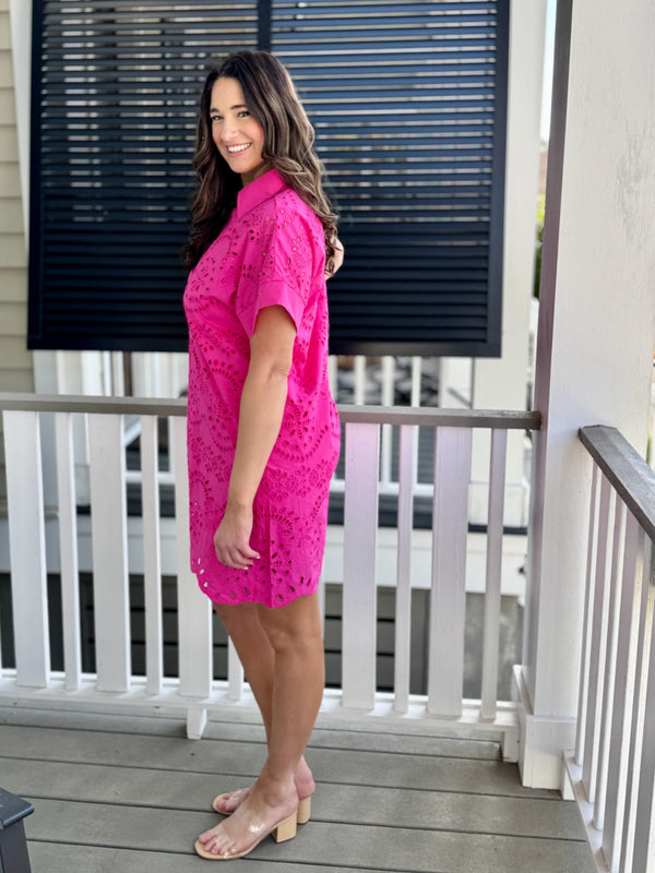 pink dress, pink short dress, elevated casual dress, summer dress,