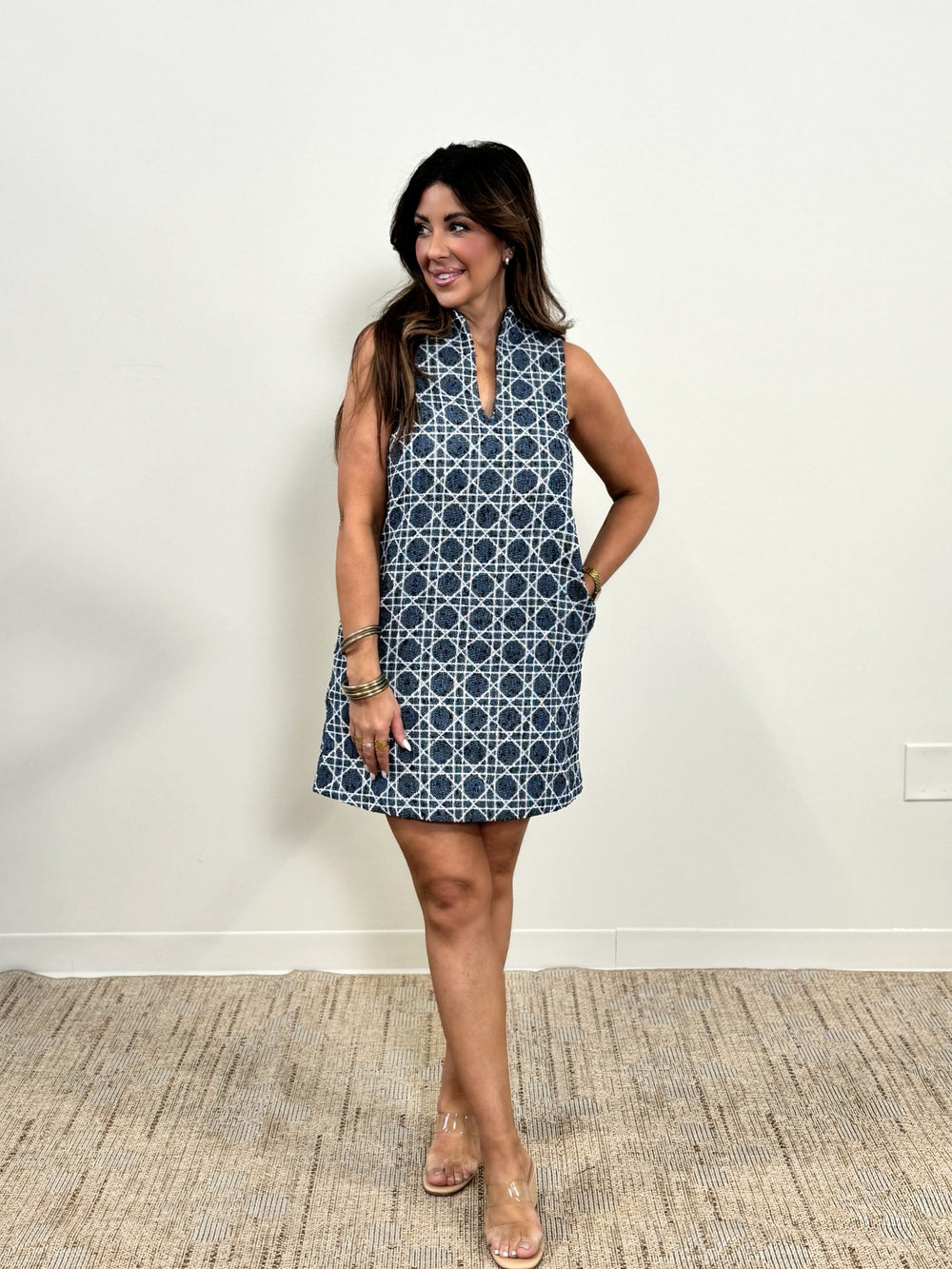 Chambray Stitch Dress
