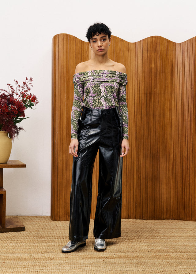 FRNCH Black Elowen Pants