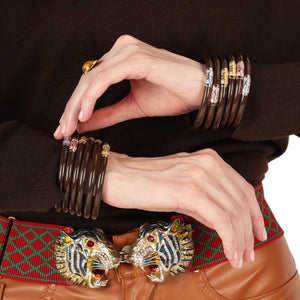 Chocolate Three Kings All Weather Bangles® (AWB®) - Chocolate Medium