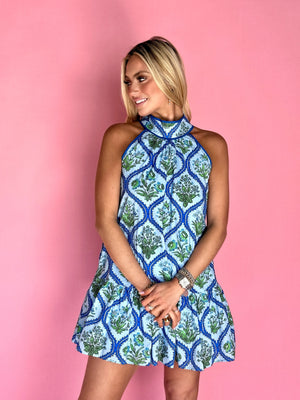 elegant dress, blue and green dress, classy dress, easter dresses