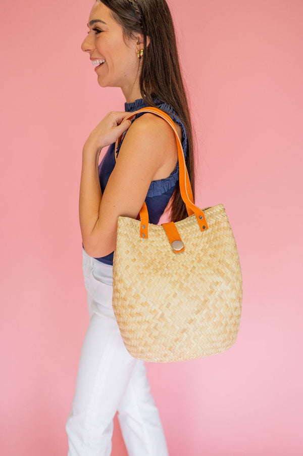 Boho Woven Straw Bag - Southern Fuss