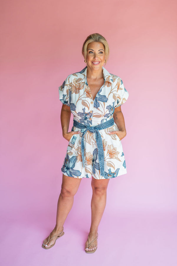 Hibiscus Romper