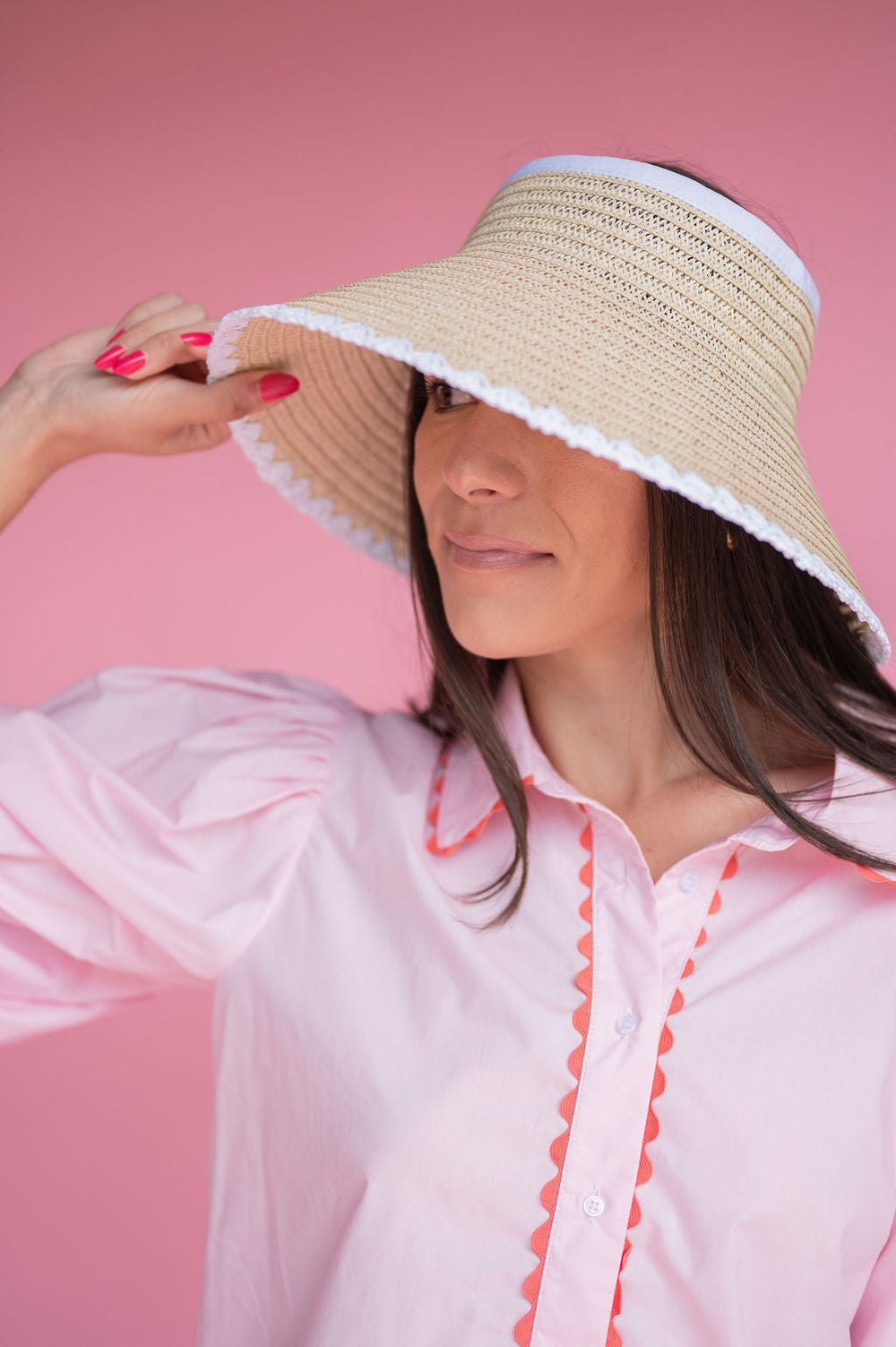 Cadence Poplin Ric Rac Top - Southern Fuss