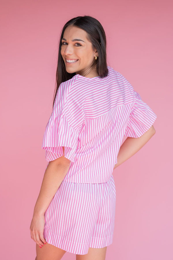 Pink Party Poplin Set - Southern Fuss