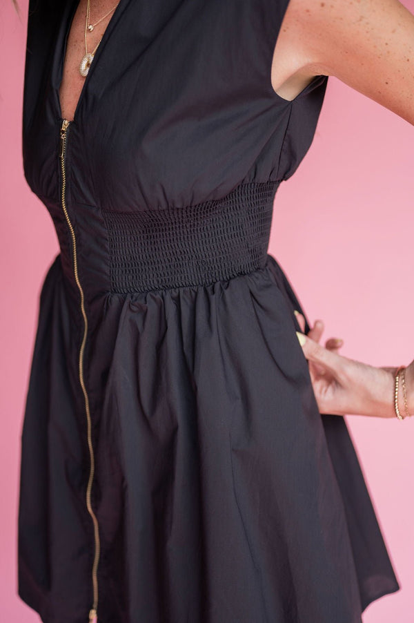 Cory Dress - Black - Southern Fuss