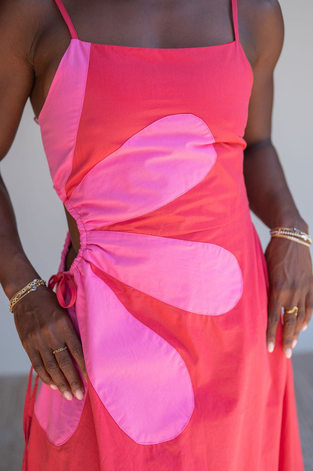 Cutout Flower Summer Dress - Southern Fuss