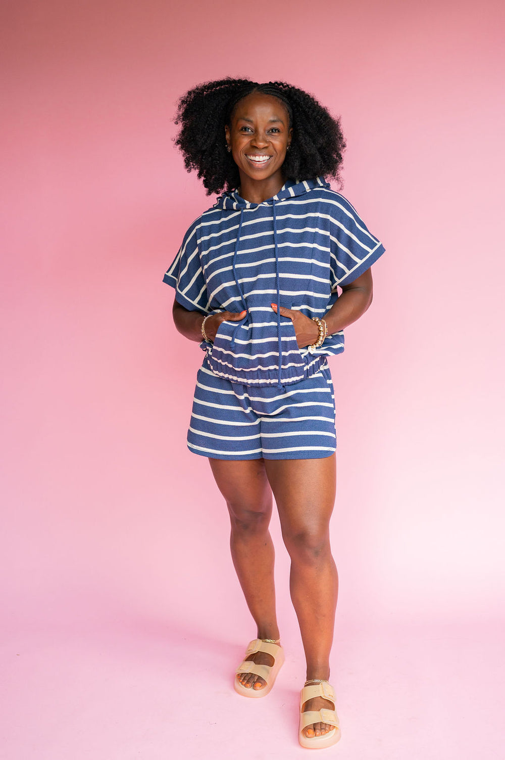 Stripe Leisure Set