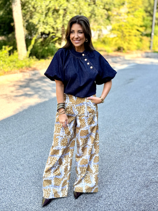 THML Autumn Denim Top