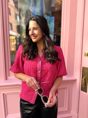 THML Opaline Tweed Top