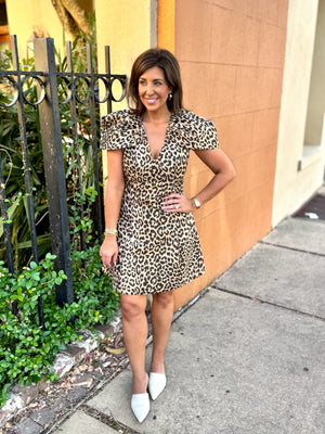 Zarah Leopard Print Dress