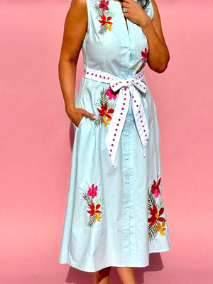 Lesna Dress - Light Blue