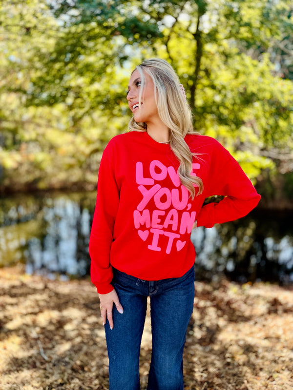 Love You Sweatshirt