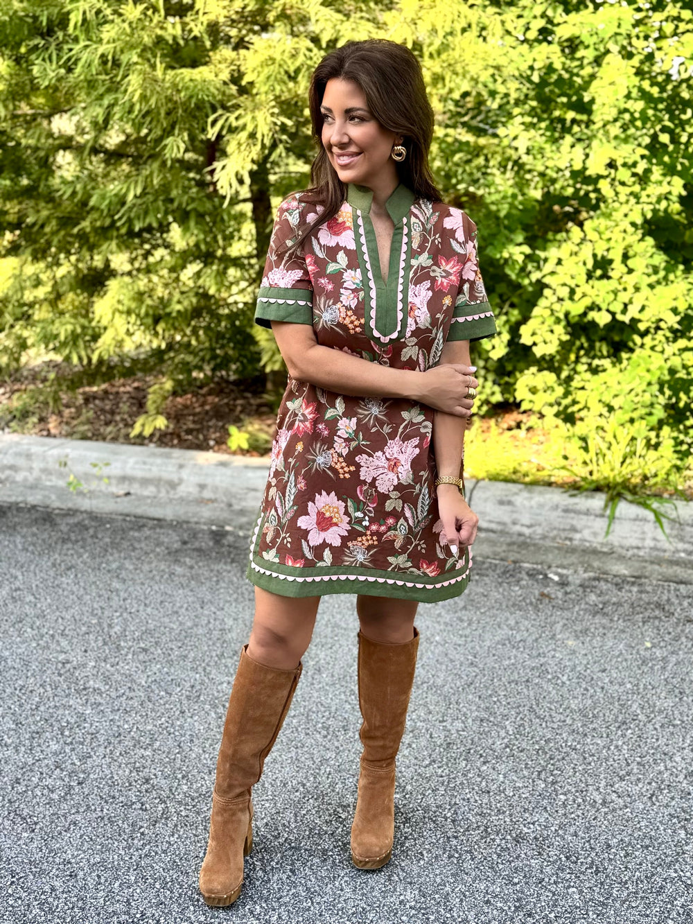 Fall Florals Dress