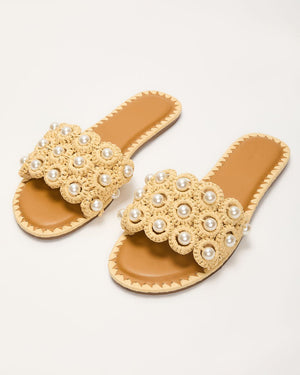 Pearl Slide Sandals - Southern Fuss
